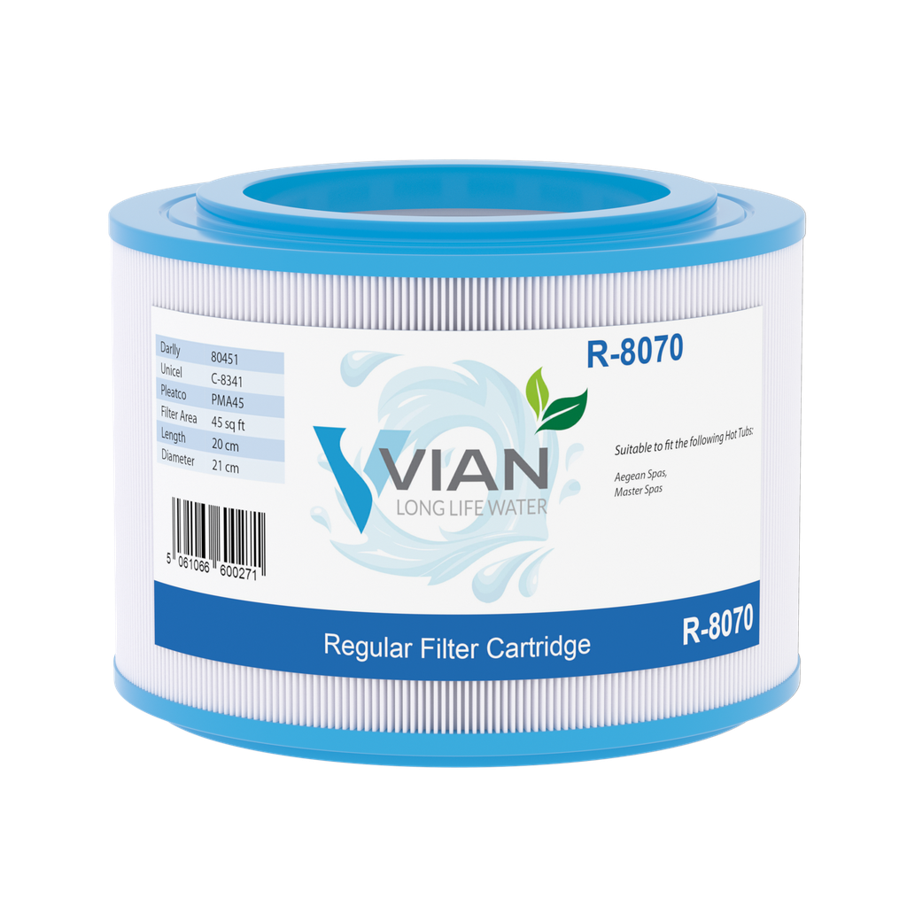 Vian R-8070 Hot Tub Filter (PMA45) 5bfr r80705d20vian20r 807020hot20tub20filter2028pma45292028single20unit29.png